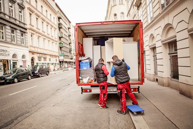 Umzug Wien - Halteverbotszone